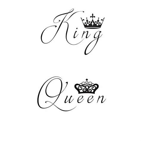 king queen tattoo|king and queen tattoo drawing.